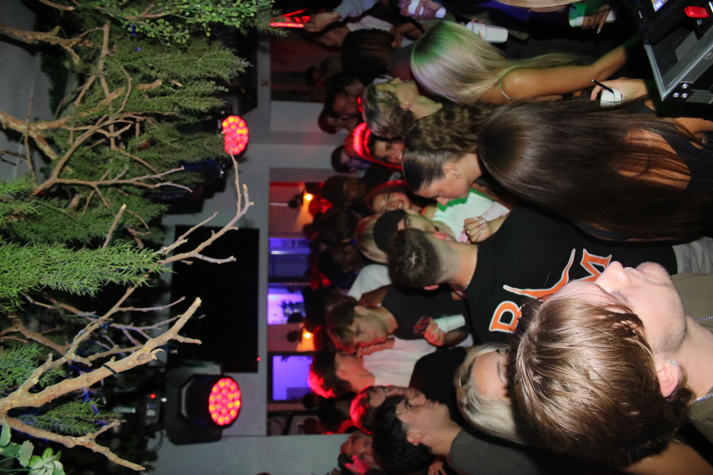 Full packed venue and dance floor view